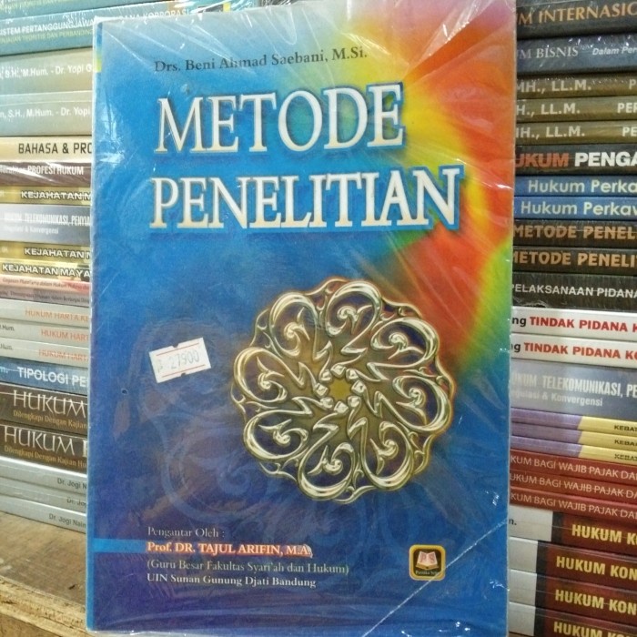 Jual Metode Penelitian- Beni Ahmad Saebani | Shopee Indonesia