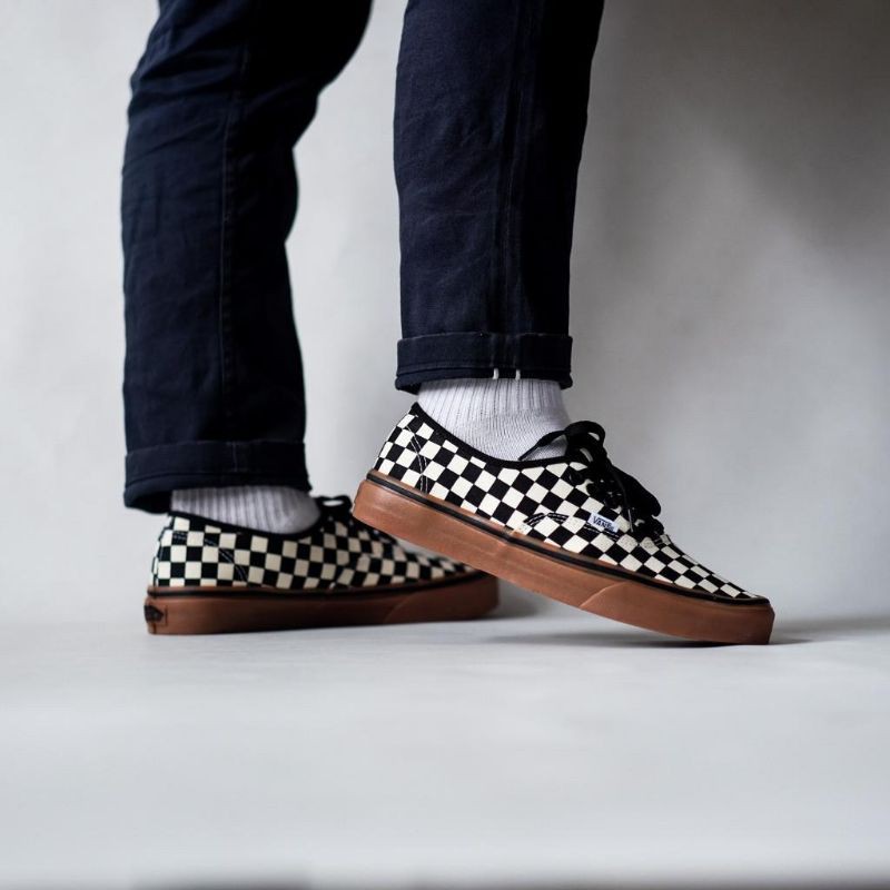 Vans checkerboard brown clearance sole