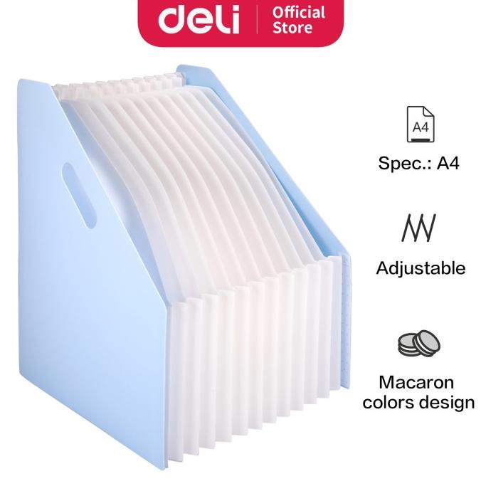 Jual Deli Standing File A4 100% bahan impor EB41102 | Shopee Indonesia