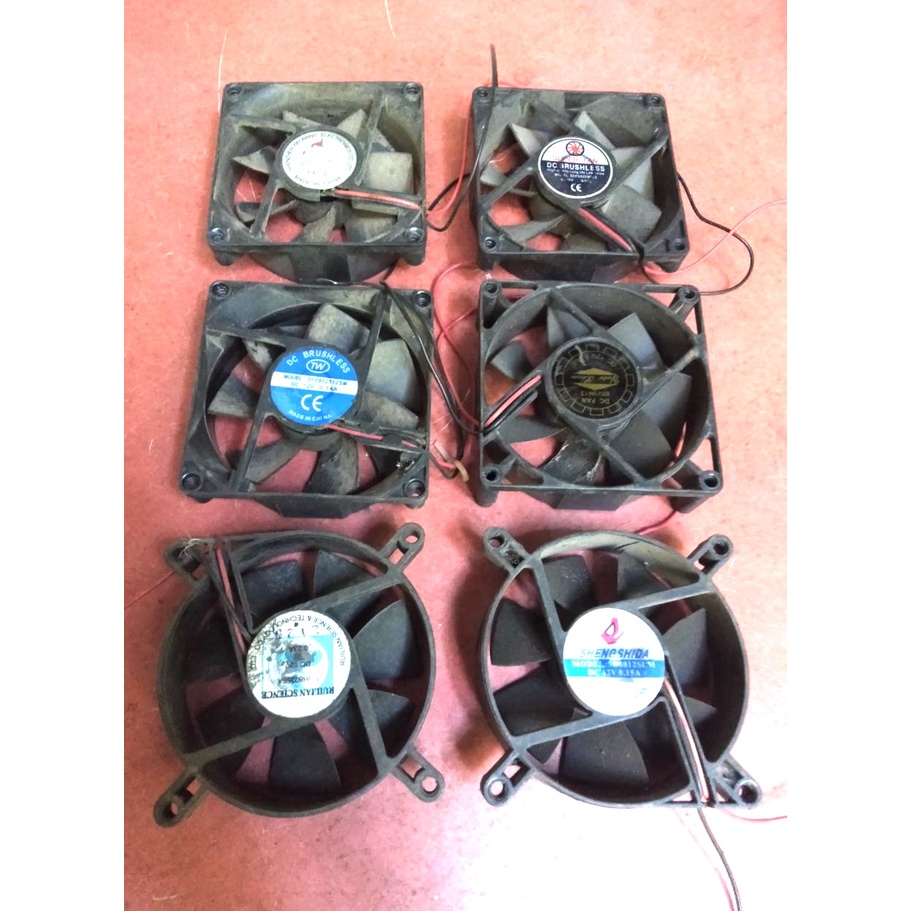 Jual Termurah Fan dc Brushless 8x8cm PSU Computer 12v | Shopee Indonesia