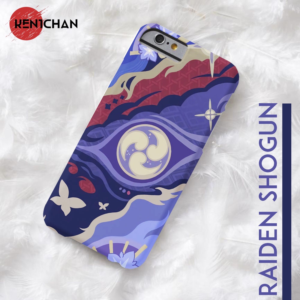 Jual Phone Case Custom RAIDEN SHOGUN Namecard Genshin Impact | Shopee ...