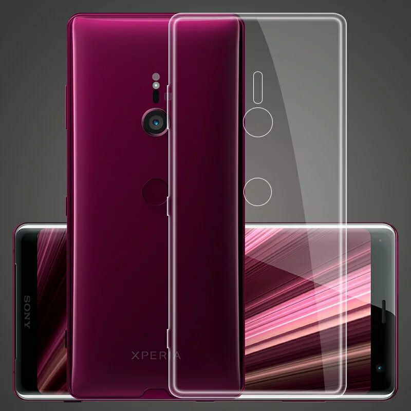 Jual softcase silicon Sony Xperia XZ3 clear bening DoCoMo AU