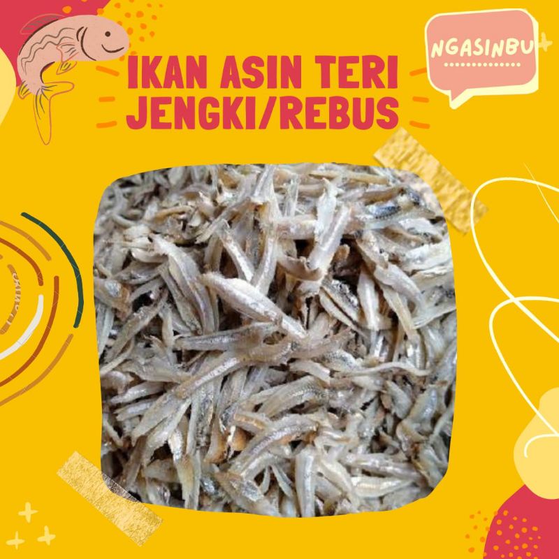 Jual Ikan Asin Teri Jengkirebus Shopee Indonesia 