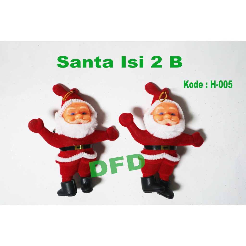 Jual Aksesoris Natal / Ornamen Natal / ( Santa Isi 2 B / Sinterklas ...