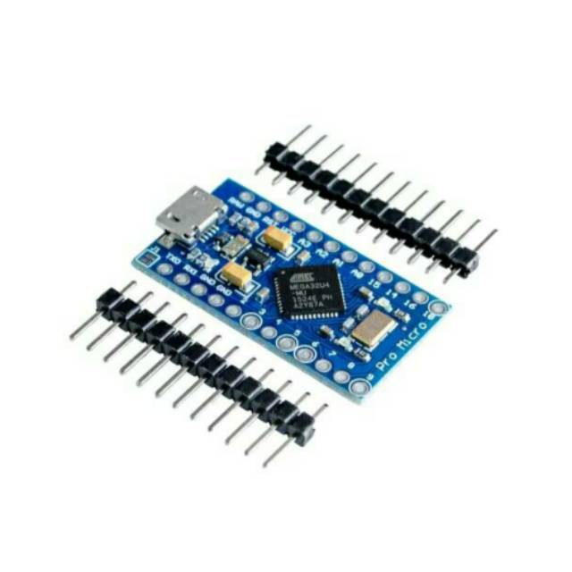 Jual Pro Micro for arduino ATmega32U4 5V/16MHz Module with 2 row pin ...