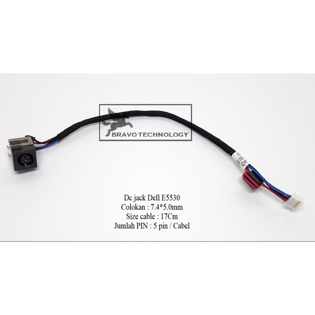 Jack Alimentazione AC/DC Per DELL Latitude E5530 | Cavo Presa Ricambio 171XT DC30100H100