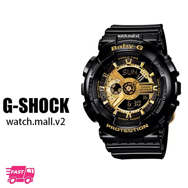 G-SHOCK GMA-S110MP Waterproof Ladies Watch Digital Watch Pink BABY-G BA110  Jam Tangan Wanita