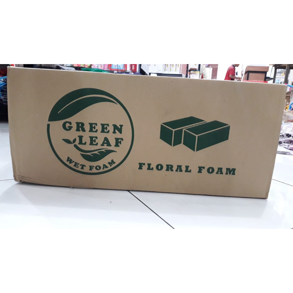 Jual FLORAL FOAM / FLOWER FOAM / SPONS BUNGA / BUSA BUNGA BASAH / BAHAN ...