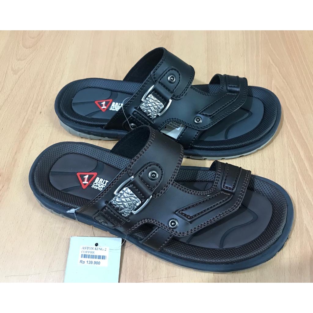 Jual SANDAL BRITANO ASTON KING | Shopee Indonesia