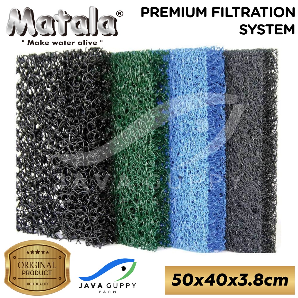 Jual MATALA 50 X 40 X 3,8 cm - MEDIA FILTER PREMIUM 50x40x3,8 cm ...