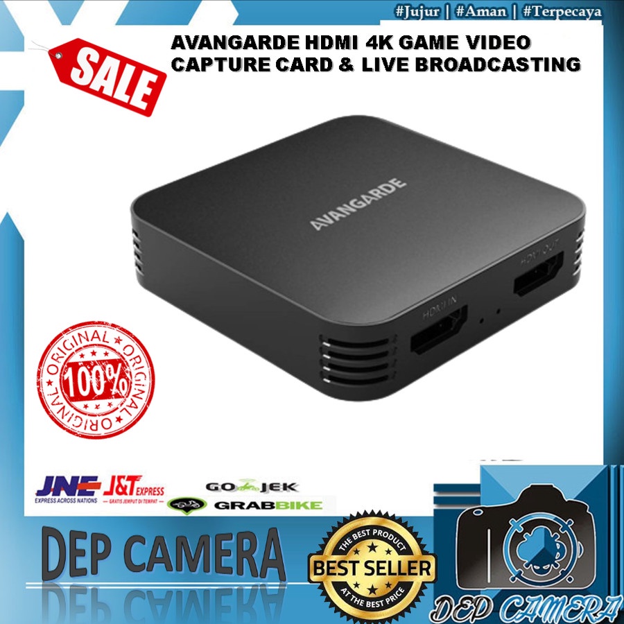 Jual AVANGARDE HDMI 4K GAME VIDEO CAPTURE CARD & LIVE BROADCASTING ...