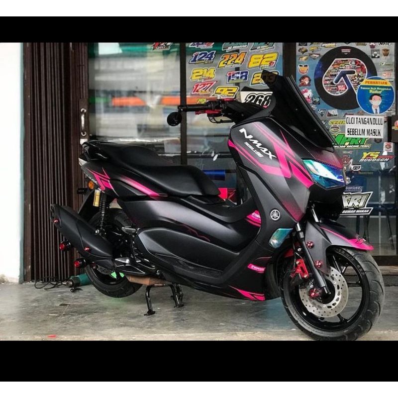 Jual Decal nmax new full body sticker variasi motor yamaha nmax terbaru ...