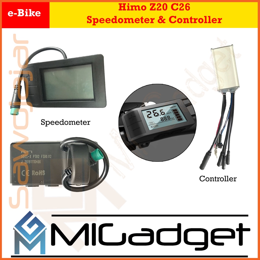 Jual Himo Z20 Z 20 C26 C 26 Controller - Speedometer - Odometer - LCD ...