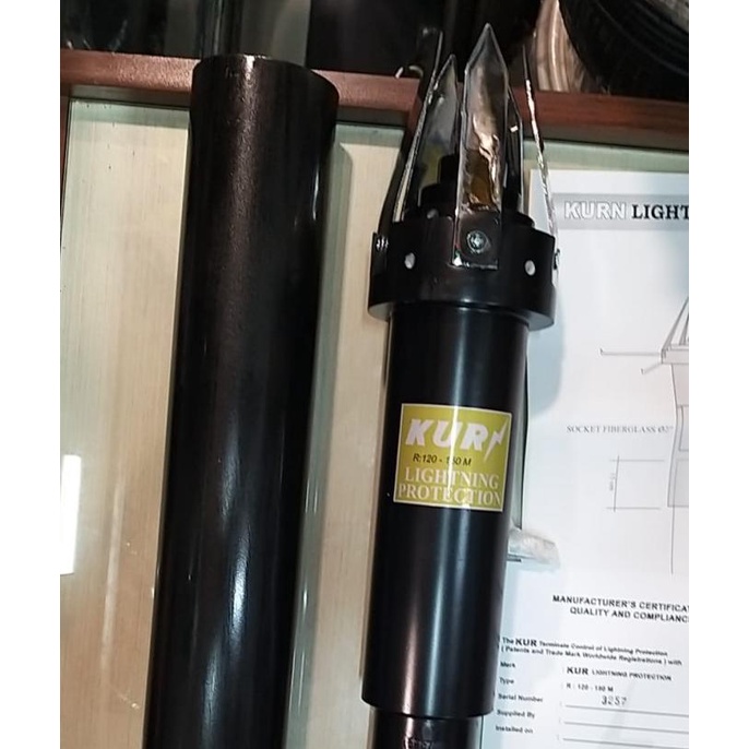 Jual Penangkal Petir Radius 150 Meter Kurn Anti Petir R150 Lightning ...