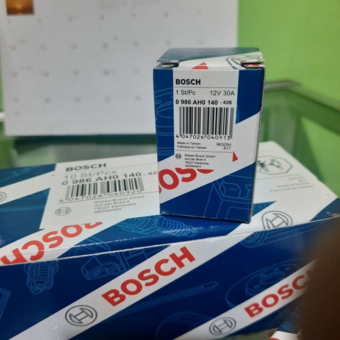 Jual Relay Bosch 4 Kaki 12V 30A 0 986 Ah0 140 Ori / Relai Klakson