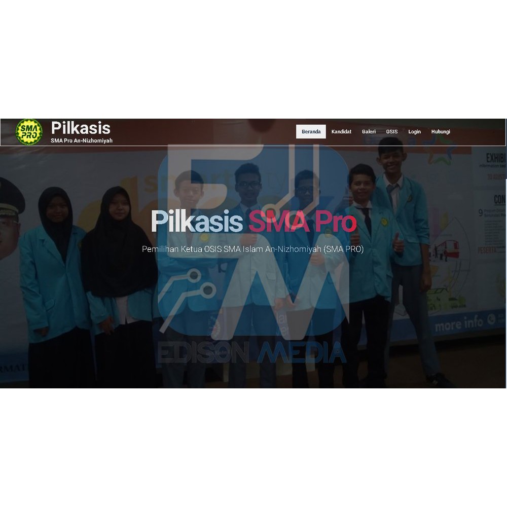 Jual PROMO Aplikasi Pemilihan Ketua Osis BEM Berbasis Web | Shopee ...