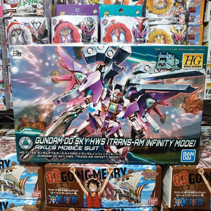 Jual HGBD Gundam OO Sky HWS Trans-Am Infinity Mode Bandai diver ...