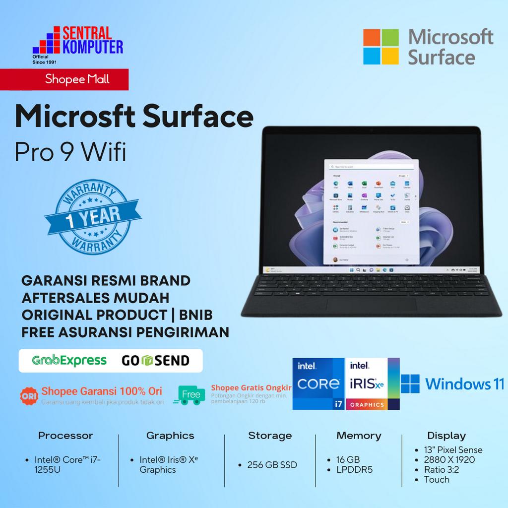 Jual Microsoft Surface Pro 9 I7-1255U RAM 16GB SSD 256GB 13" Windows 11 ...