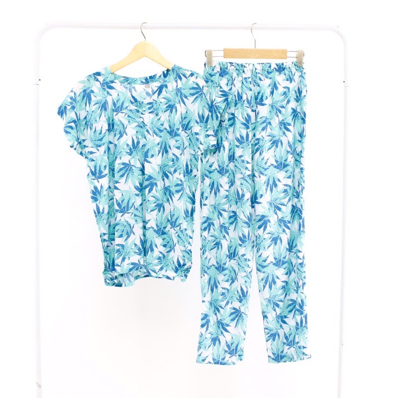 Jual One set leaf pajamas | Shopee Indonesia
