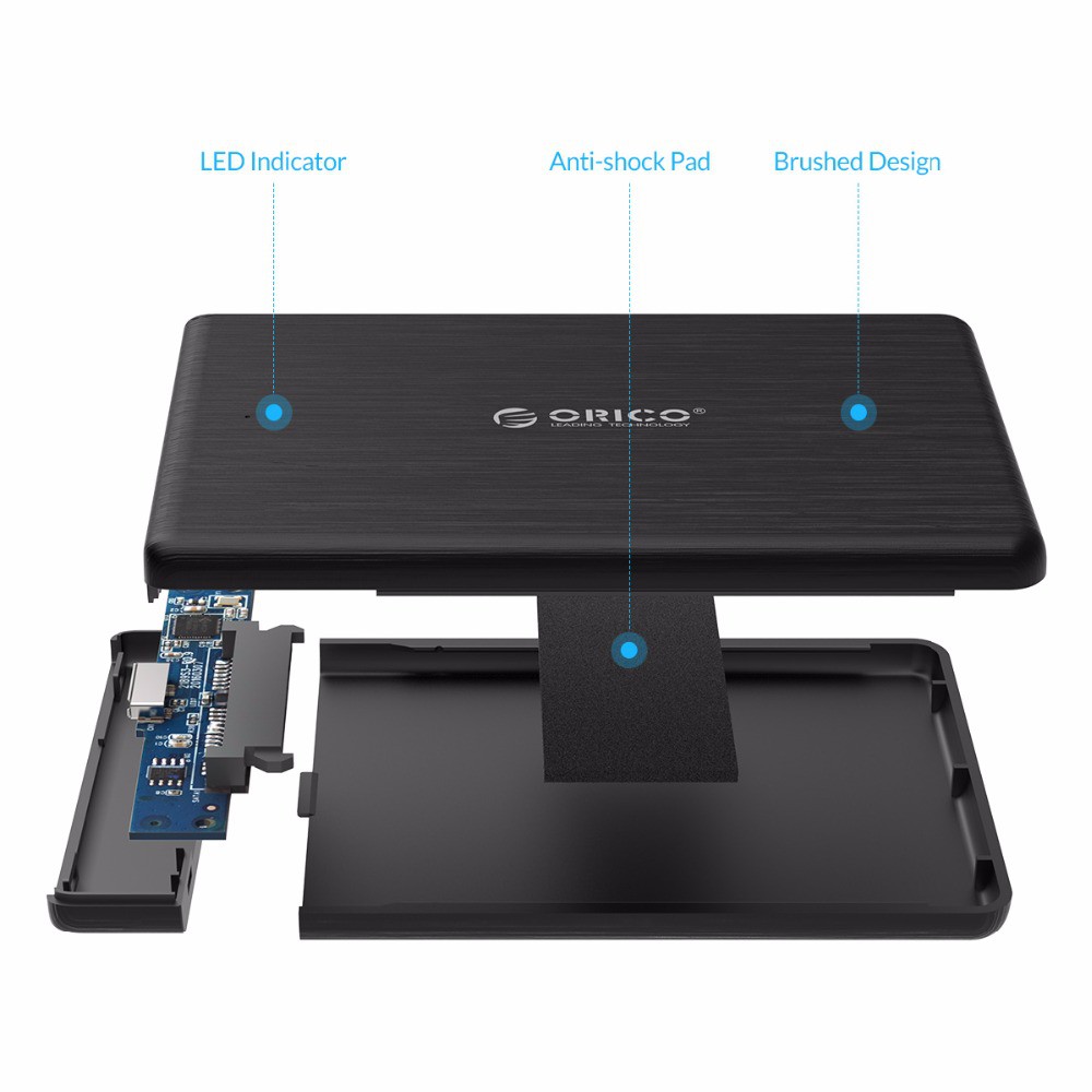 Jual Cassing Hardisk ORICO USB 3.0 Sata 2.5 Inch - Enclosure HDD - Case ...