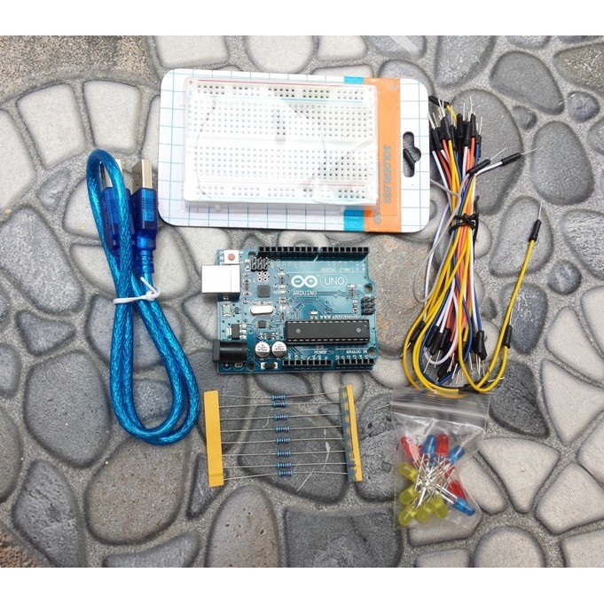 Jual Arduino Uno R3 Kit Paket Lengkap UNTUK PEMULA | Shopee Indonesia