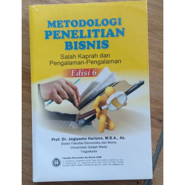 Jual Metodologi Penelitian Bisnis - Jogiyanto Hartono | Shopee Indonesia