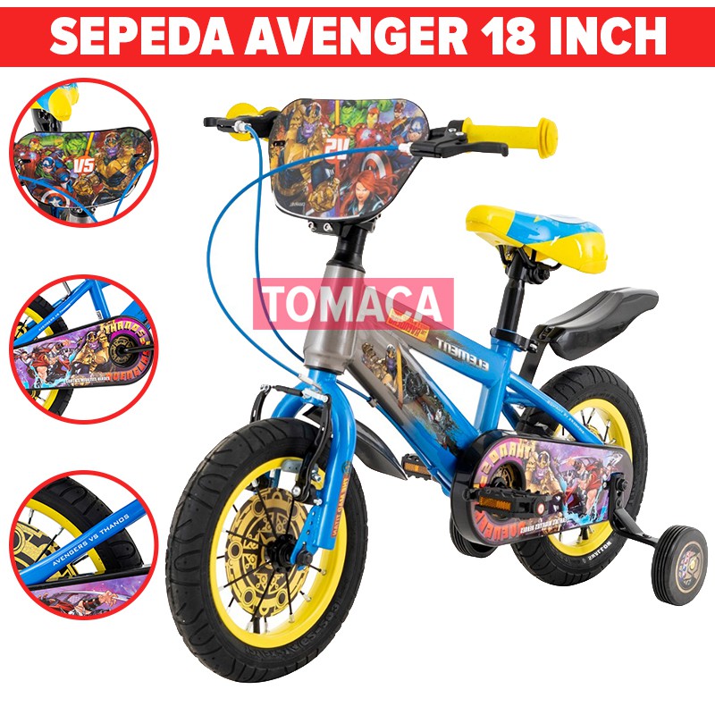 Avengers bike outlet 18 inch