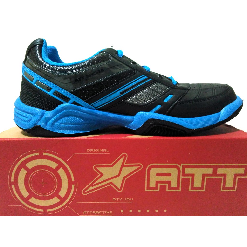 Jual SEPATU ATT SBC 640 BLACK/BLUE, SEPATU SPORT LAKI, SEPATU PRIA ...