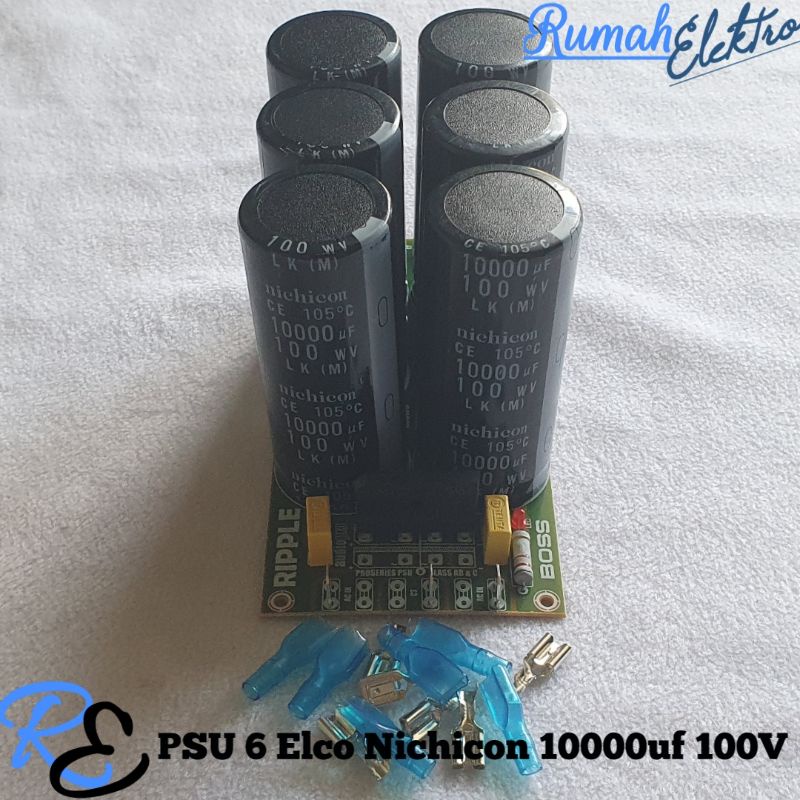 Jual Kit Psu 6 Elco Nichicon 10000uf 100v Dioda Sisir Shopee Indonesia