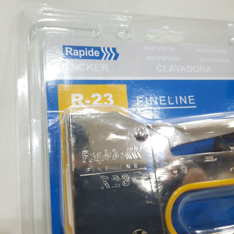 Jual RAPIDE Staple Stapler Gun Tacker R23 - Staples Hekter Gun Tembak ...