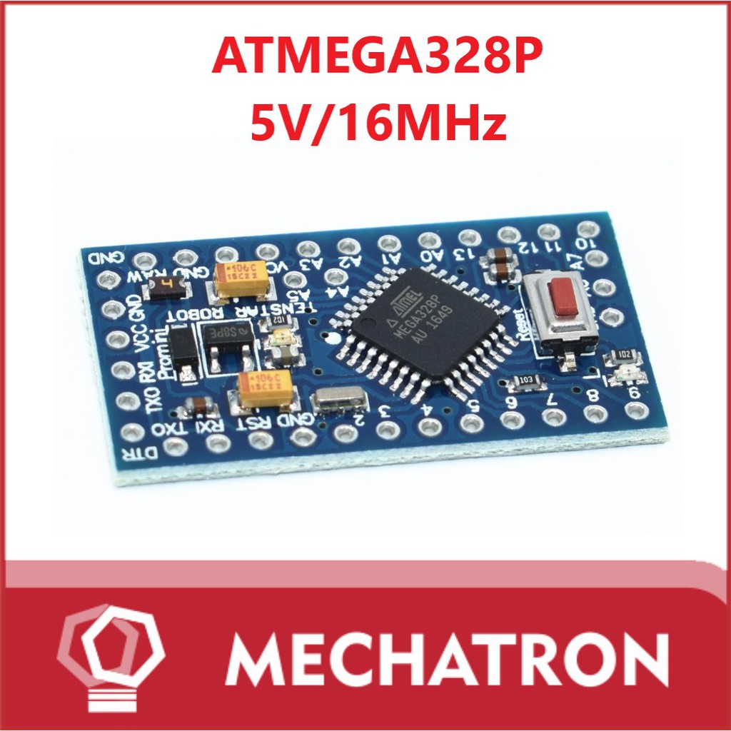 Jual Arduino Pro Mini 328P 5V/16Mhz | Shopee Indonesia