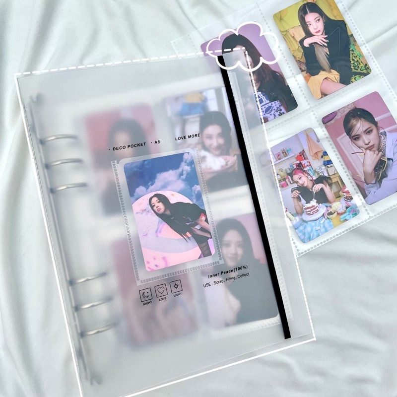 Jual [HARU] Heart Hard Case / Binder Photocard A5 6 ring / A5 KPOP ...