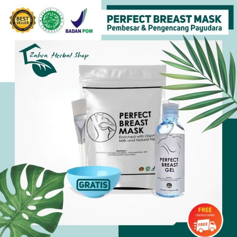 Jual Perfect Breast Mask Masker Pembesar Dan Pengencang Payudara Original Ampuh Shopee
