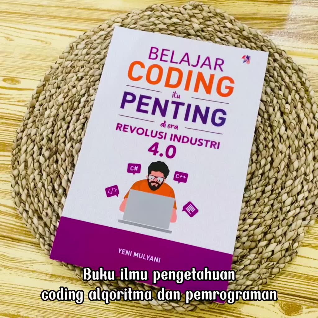 Jual Buku Coding Alqoritma Dan Pemrograman : Belajar Coding Itu Penting ...