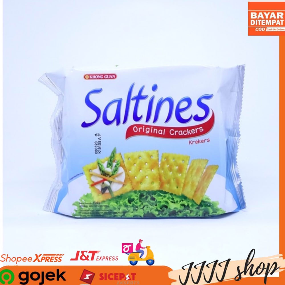 Jual Khong Guan Saltines Biskuit Crackers Cemilan Snack Rasa Original