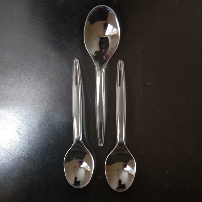 Jual Sendok Makan Plastik/Sendok Plastik/Sendok Panjang Up isi 25pcs ...