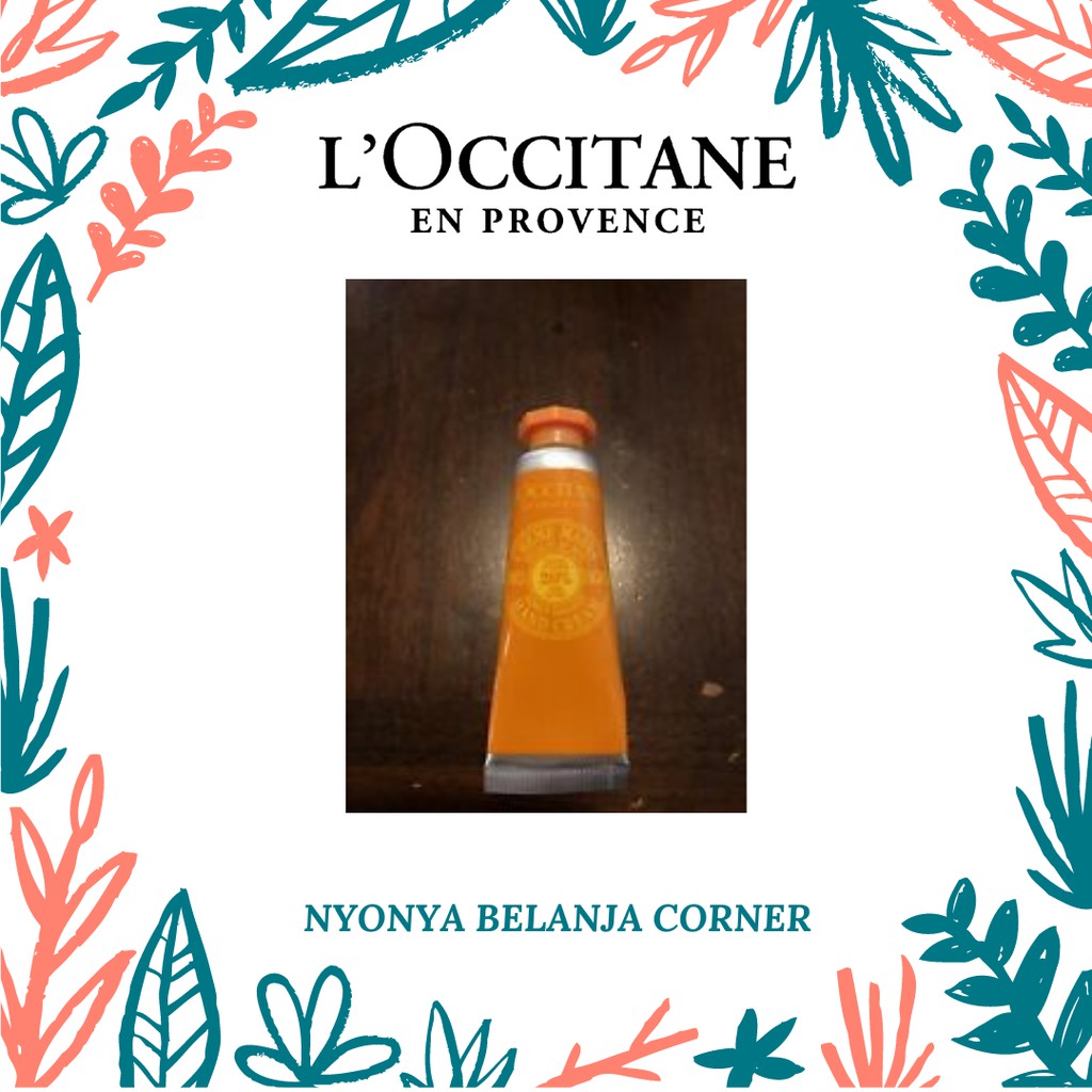 Jual LOCCITANE Shea Butter Honey Harvest Hand Cream 10ML Shopee Indonesia