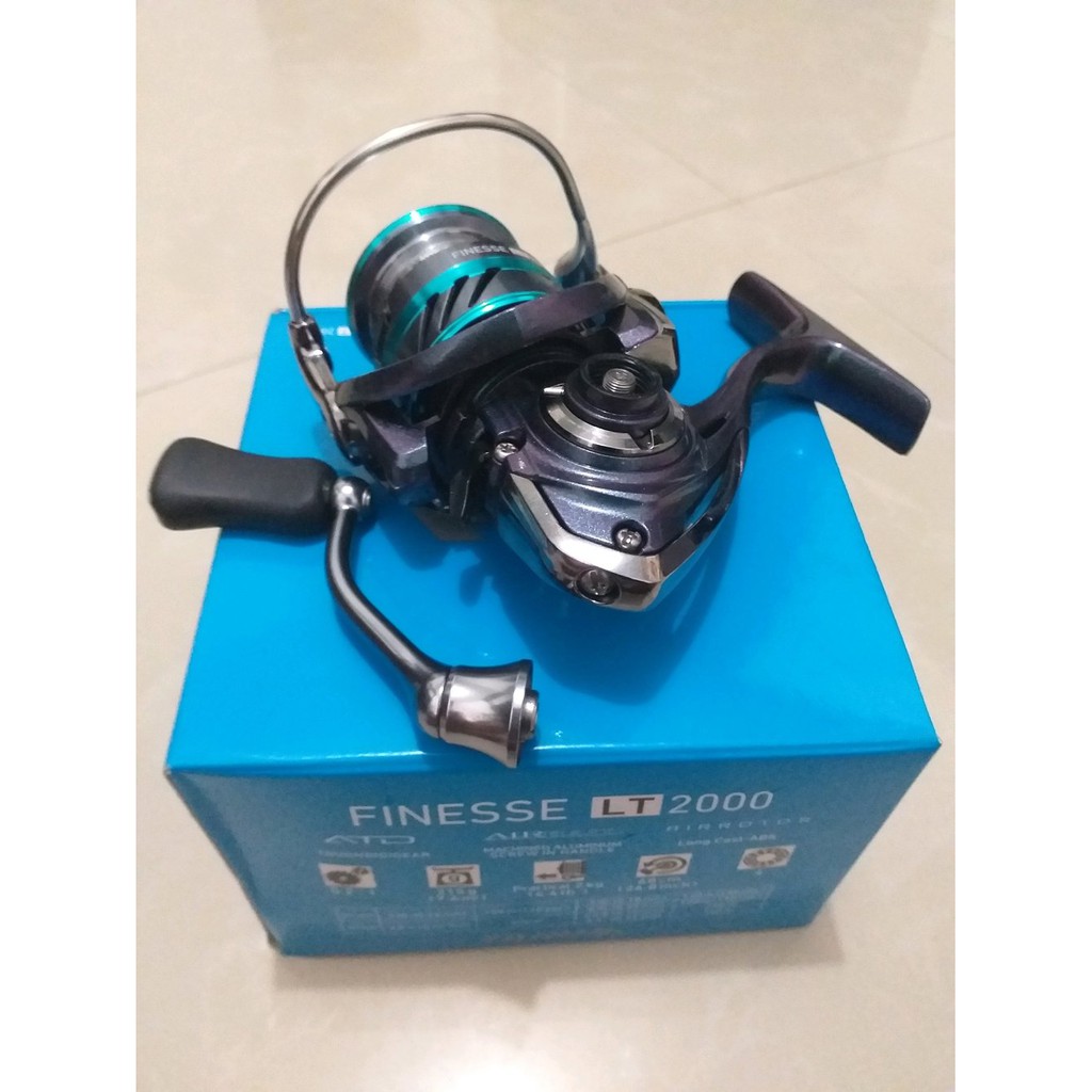 Reel DAIWA FINESSE LT 1000 power handle 4bearing made in Malaysia