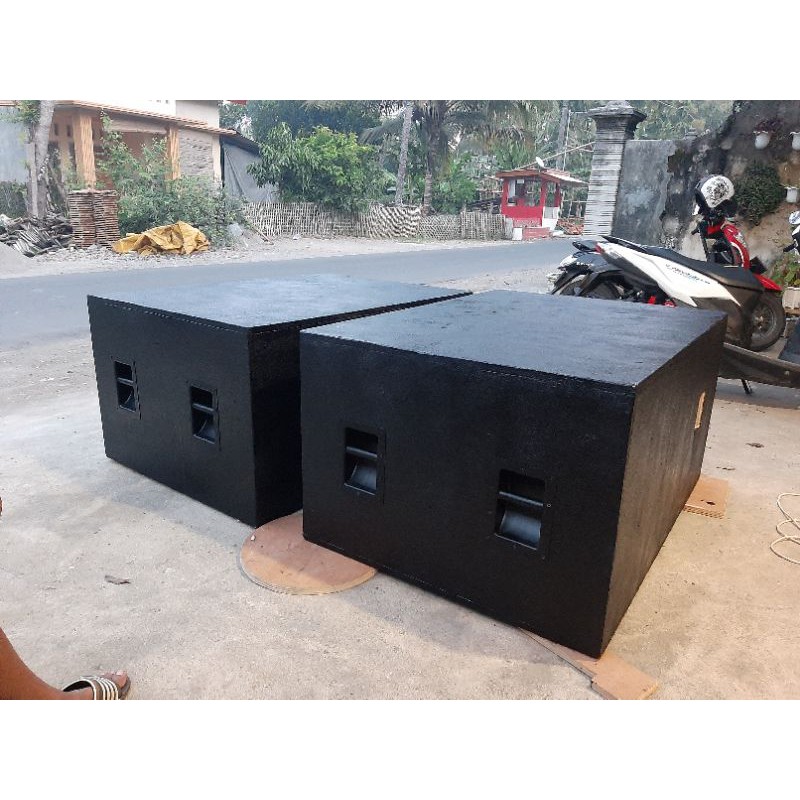 Ukuran box speaker 18 inch best sale double planar