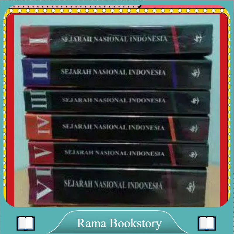 Jual Buku SEJARAH NASIONAL INDONESIA JILID 1 - 6 ( ORIGINAL ) | Shopee ...