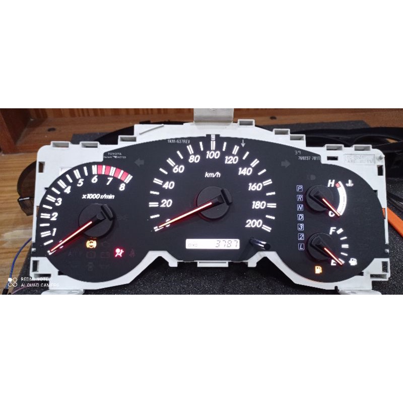 Jual 5 biji LED Merah Speedometer Innova Fortuner Hilux Lampu LED ...