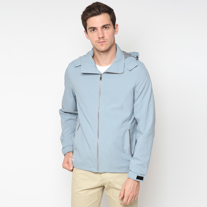 Jual Minarno Lightweight 02 Jacket - Grey | Shopee Indonesia