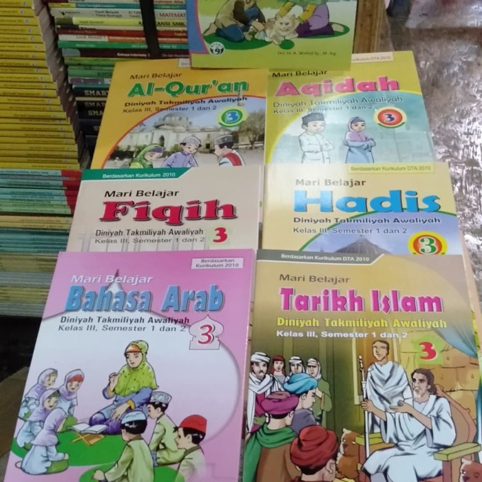 Jual Buku Pelajaran DTA Kelas 3 Perset | Shopee Indonesia