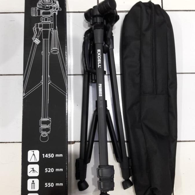 Jual Gilaa!!! Tripod Excel Promos For Kamera&Handycam Bagus Shopee