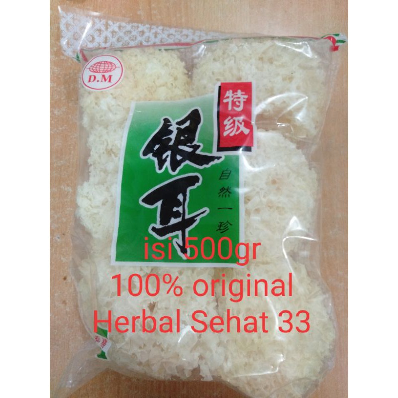 Jual Jamur Putih Jamur Salju Snow White Fungus Jamur Es Bai Mu