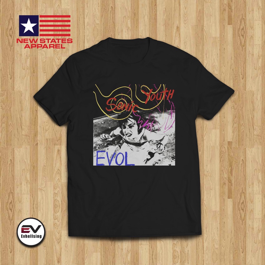Sonic Youth Tシャツ Mサイズ ブラック EVOL ヴィンテージ T