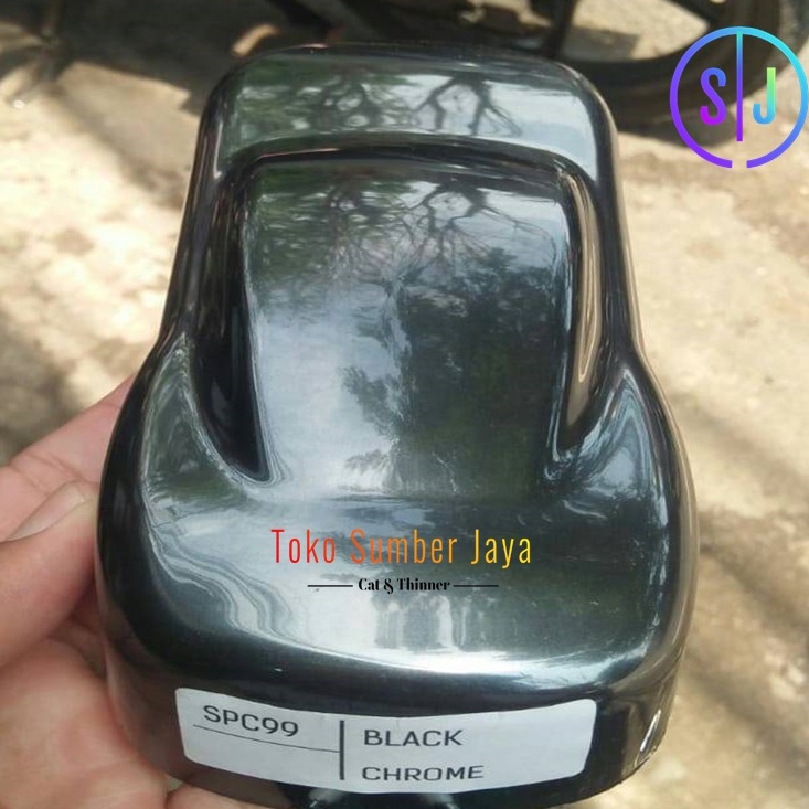 Jual Cat Spider Black Chrome PU SPC 99 (400ml) | Shopee Indonesia