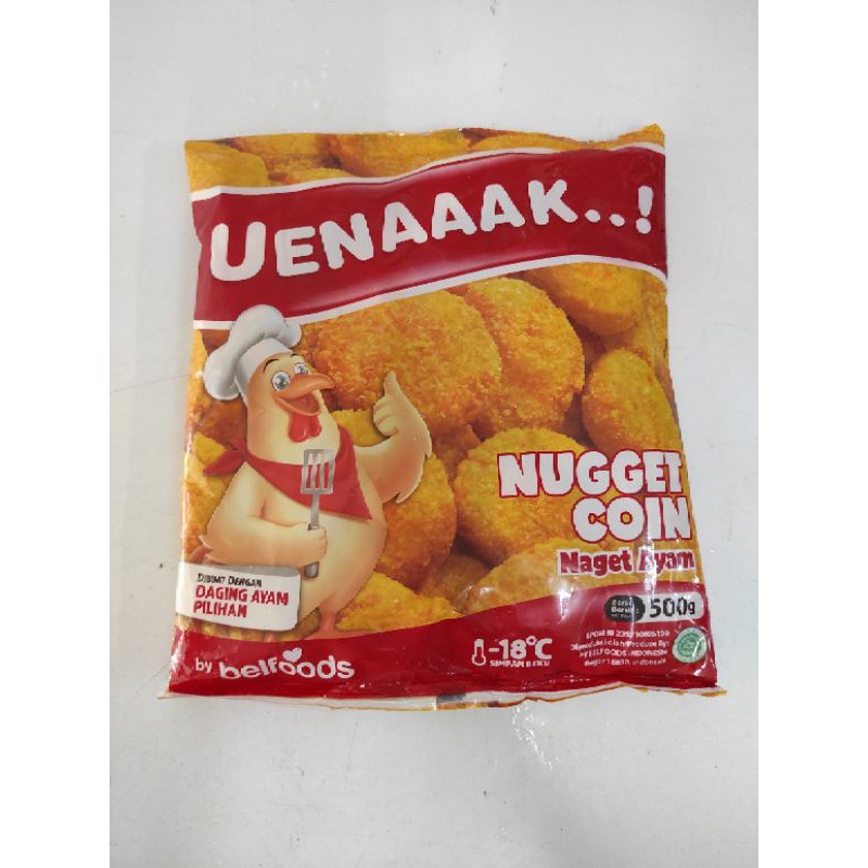 Jual Belfoods Uenak Small Nugget G Shopee Indonesia