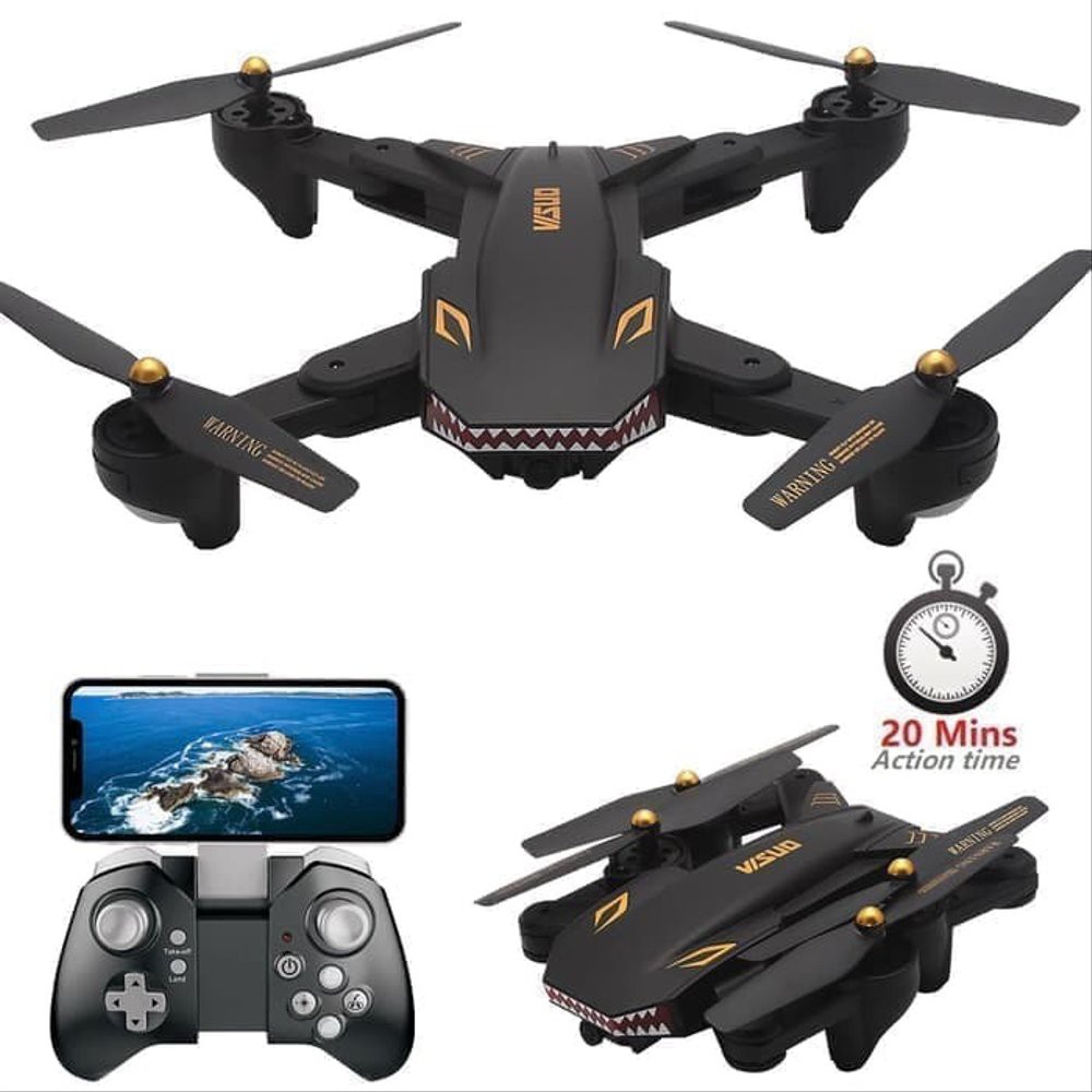 Drone visuo cheap xs809hw hd