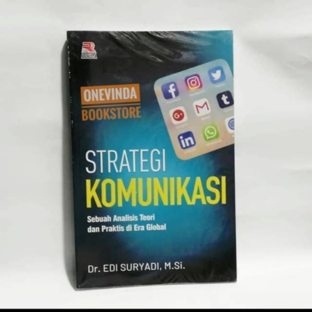 Jual Buku Strategi Komunikasi Sebuah Analisis Teori Dan Praktis Di Era ...